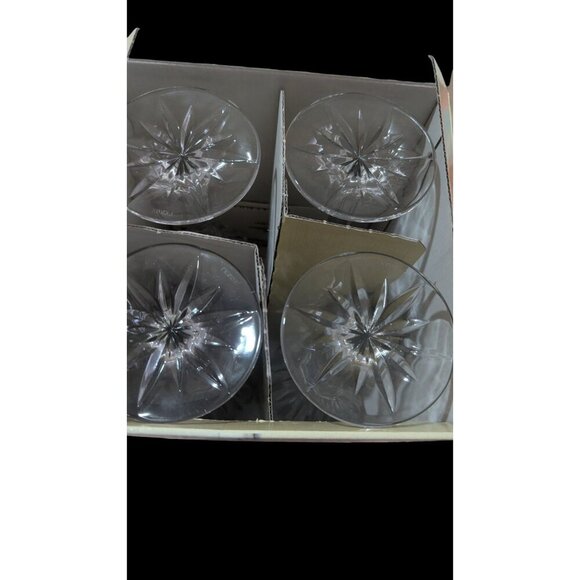 Lenox Starlight Crystal Wine water goblet Glasses Set Of 4 in box  10oz - Picture 6 of 10